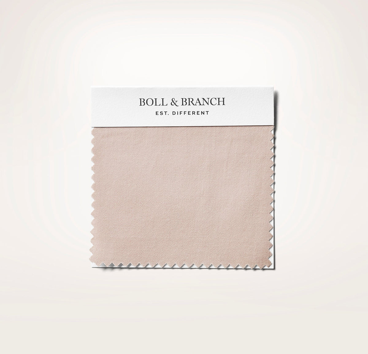 Signature Hemmed Fabric Swatch - Dusty Rose