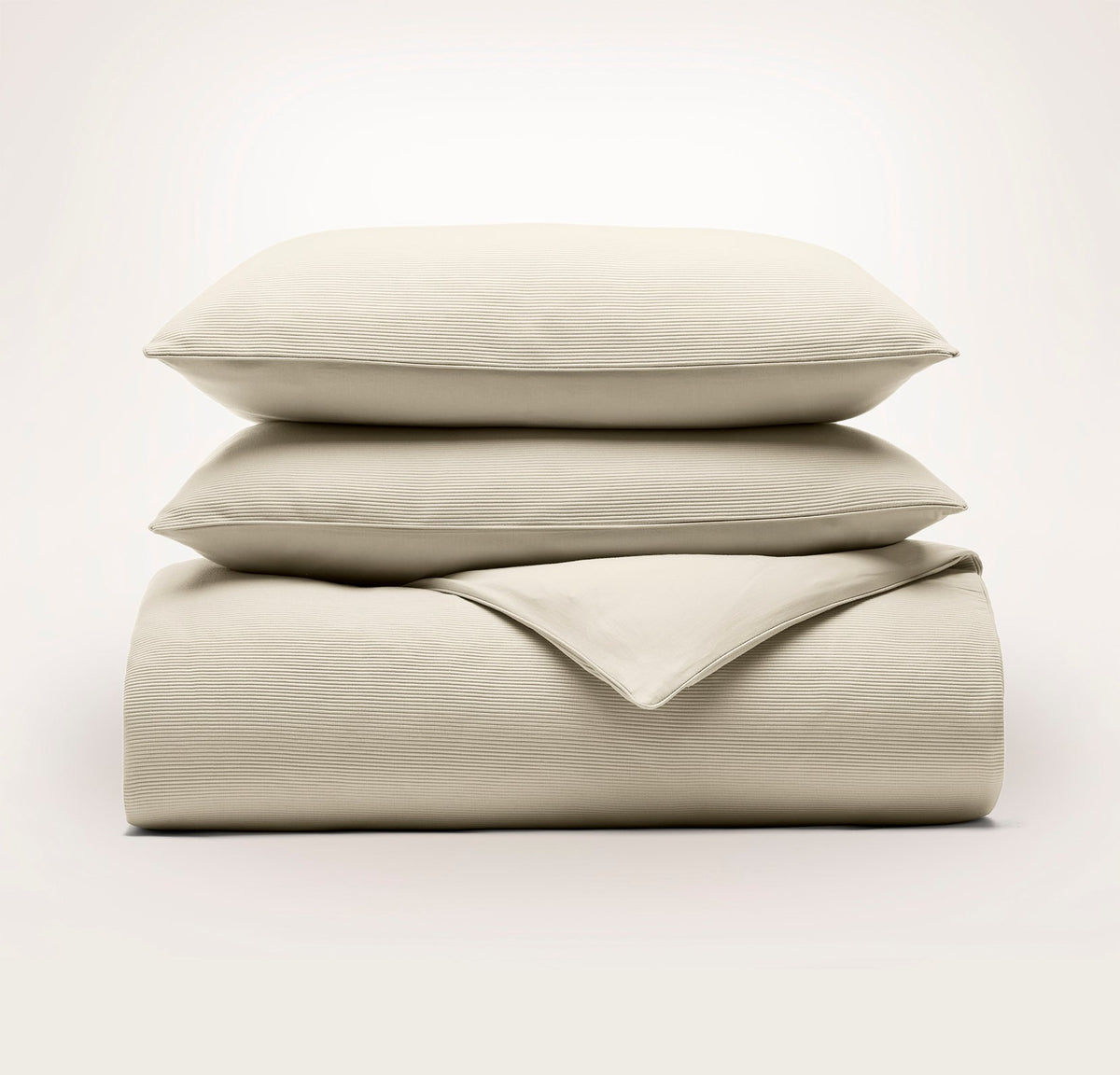 Ottoman Rib Duvet Set