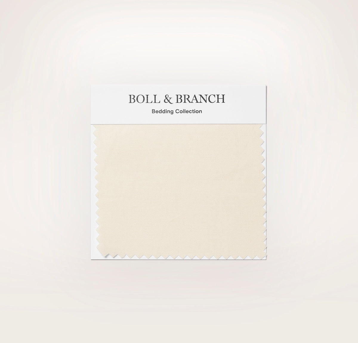 Signature Hemmed Fabric Swatch - Natural