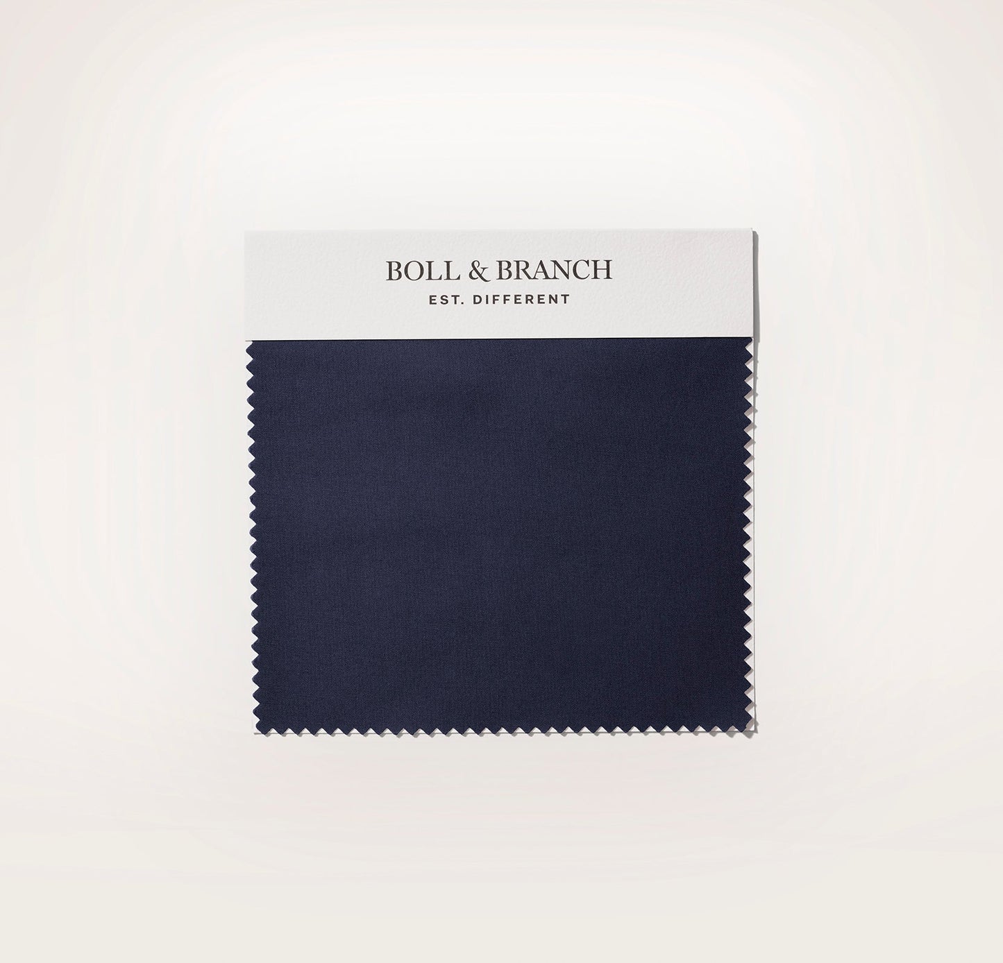 Signature Hemmed Fabric Swatch - Coastal Navy
