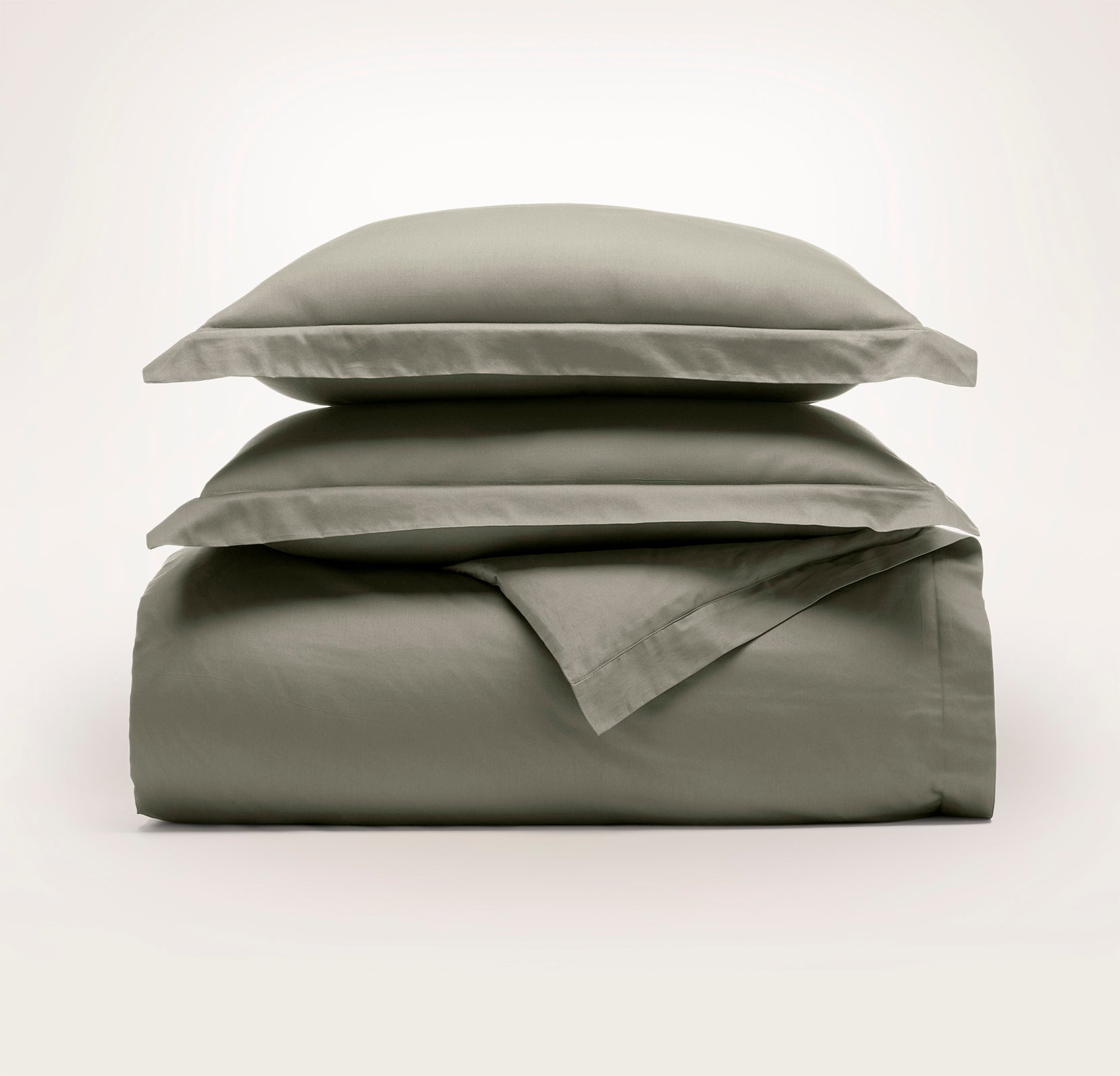 Percale Hemmed Duvet Set